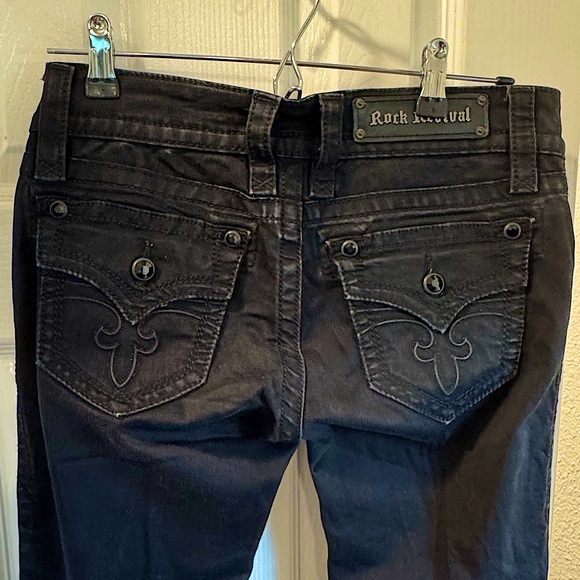 Rock Revival Denim - Rock Revival Celine Black Boot Women's Jeans